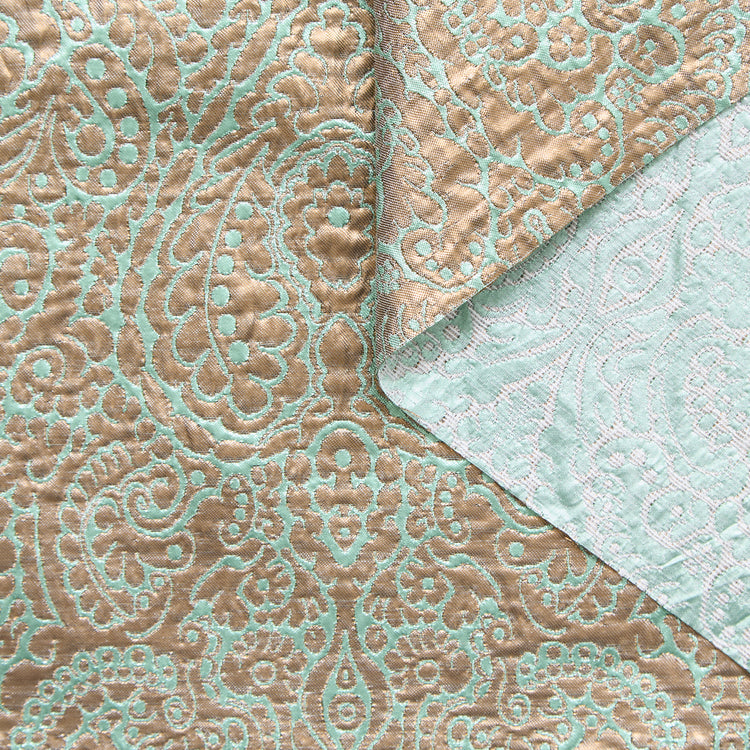 T24P13296 | Shiny Floral Damask Jacquard - view 1