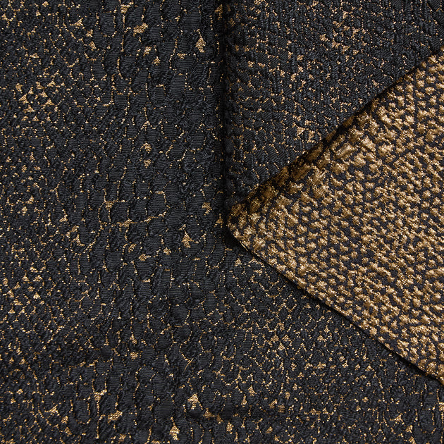T24P13299 | Jacquard Brillant Motif Serpent en Coton Mélangé