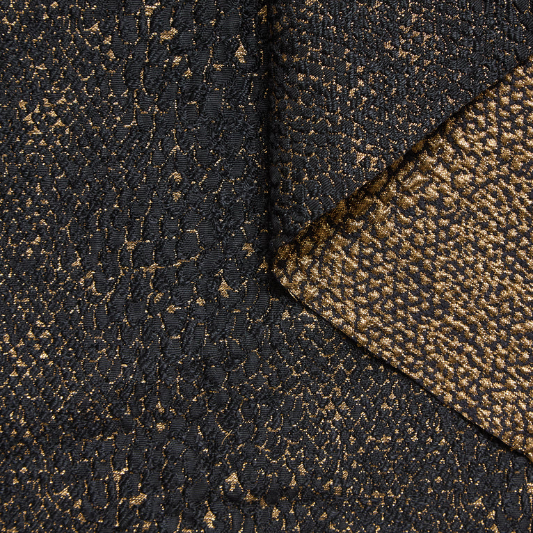 T24P13299 | Jacquard Brillant Motif Serpent en Coton Mélangé - vue 3