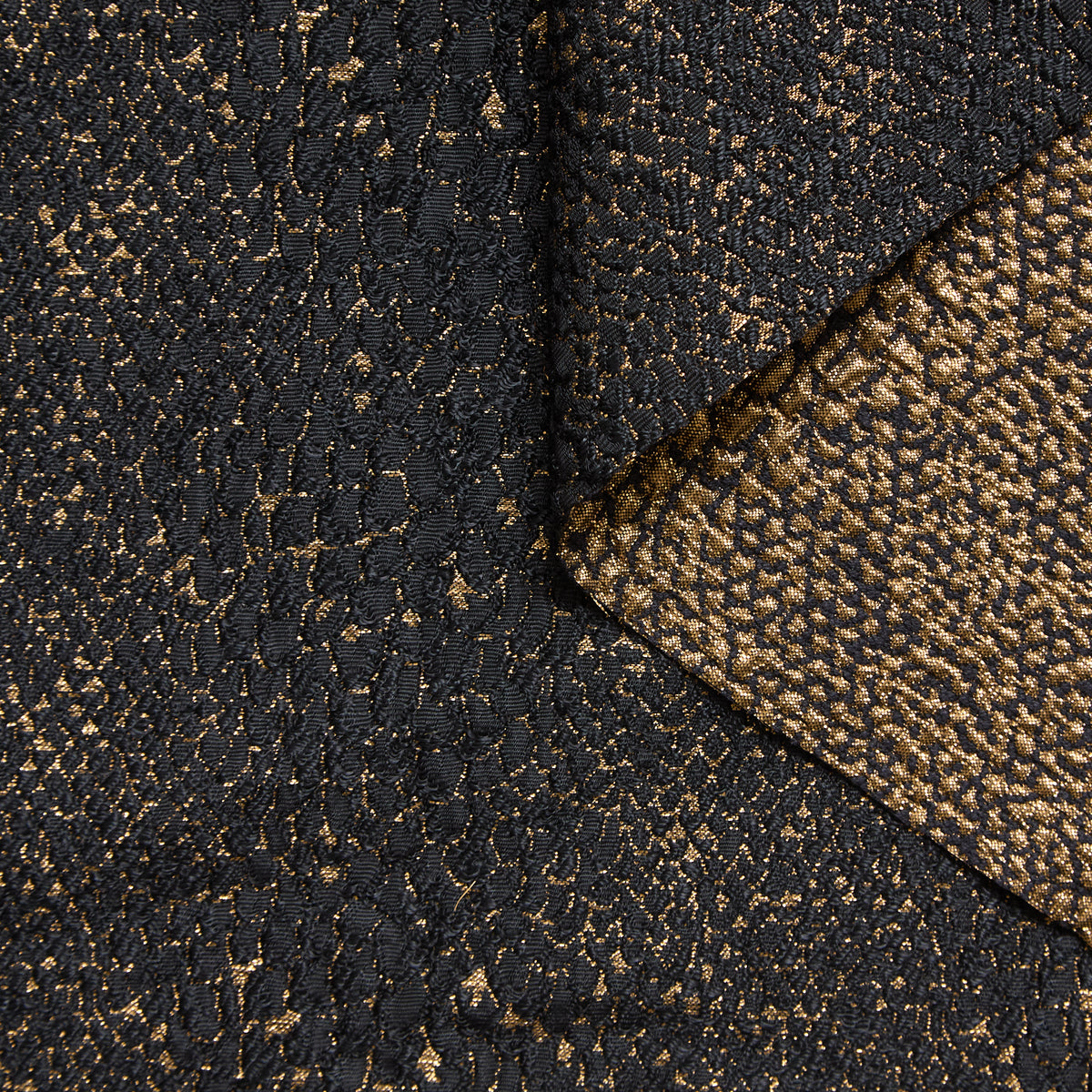 T24P13299 | Jacquard Brillant Motif Serpent en Coton Mélangé