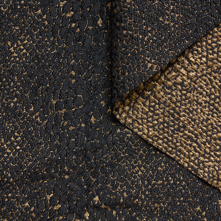 T24P13299 | Jacquard Brillant Motif Serpent en Coton Mélangé - vue 1