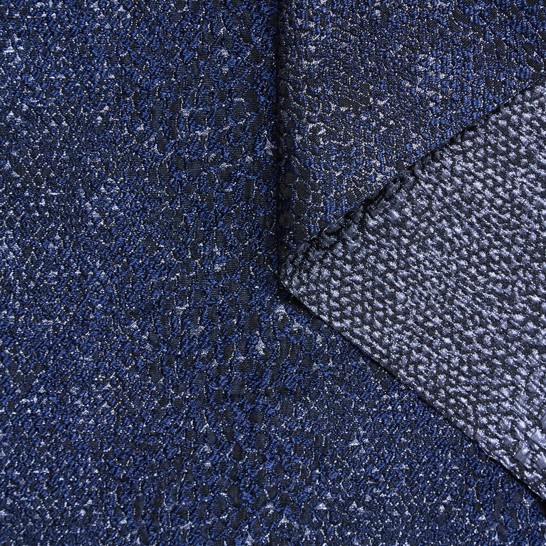 T24P13299 | Jacquard Brillant Motif Serpent en Coton Mélangé - vue 1