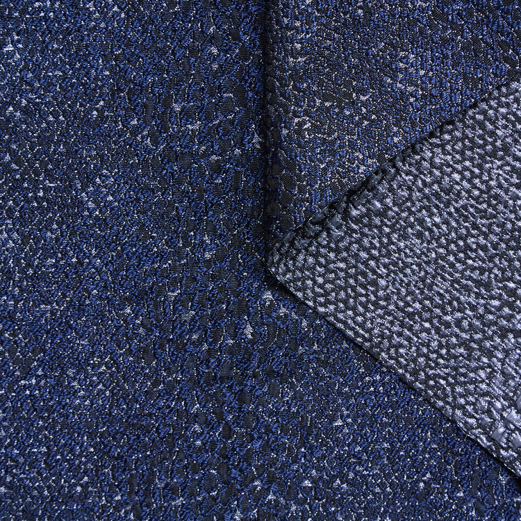 T24P13299 | Jacquard Brillant Motif Serpent en Coton Mélangé - vue 1