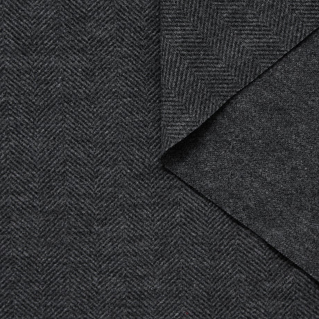 T24P13339 | Herringbone Virgin Wool Jersey