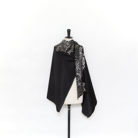  Taffetas Damas motif Floral sur Jacquard en Soie