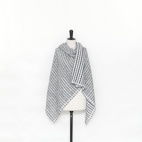  Mini Check Bicolor Cotton Tweed
