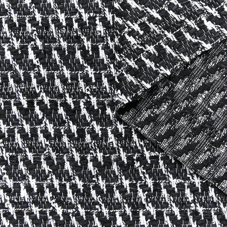 T24P13394 | Geometric Bicolor Cotton Tweed