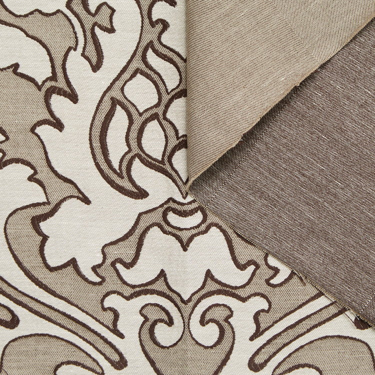 T24Q06520 | Jacquard Baroque en Coton &amp; Lin - vue 1