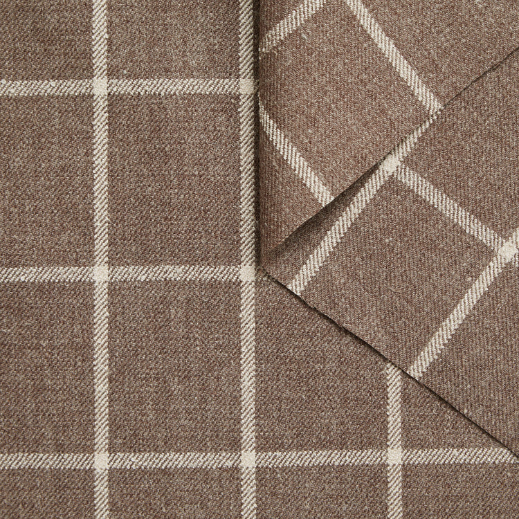 T24Q06527 | Windowpane Alpaca &amp; Linen Drap - view 1