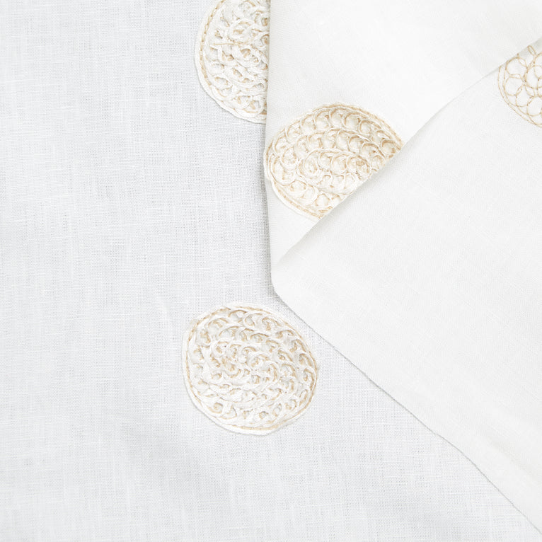 T24Q06531 | Toile de Lin Brodée - vue 1