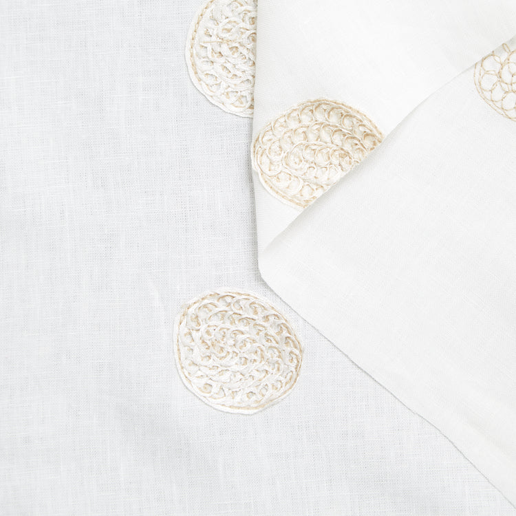 T24Q06531 | Toile de Lin Brodée - vue 1