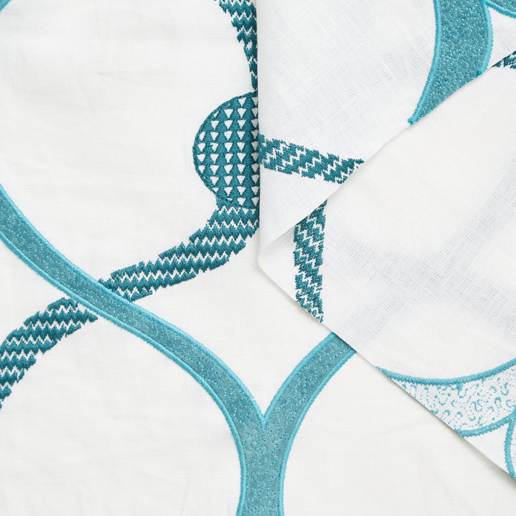 T24Q06532 | Velours Arabesque Imperméable Sur Lin - vue 1