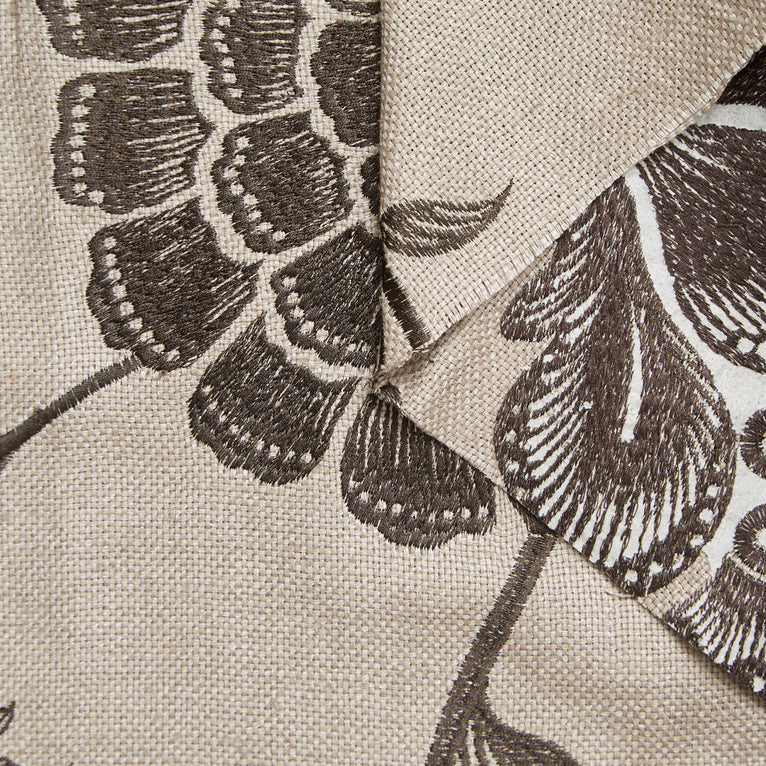 T24Q06534 | Panama Brodé en Soie &amp; Viscose - vue 5