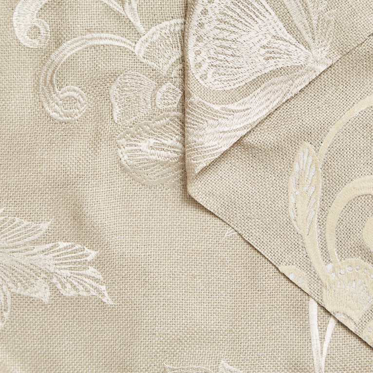 T24Q06534 | Panama Brodé en Soie &amp; Viscose - vue 1