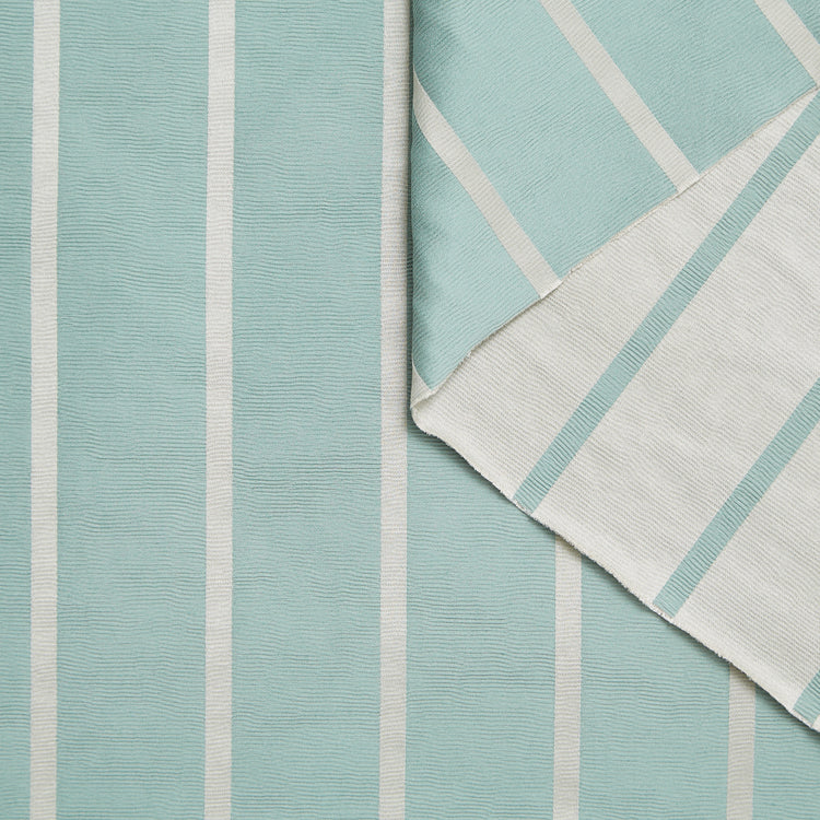 T24Q06539 | Toile Trevira Texturée à Rayures - vue 1