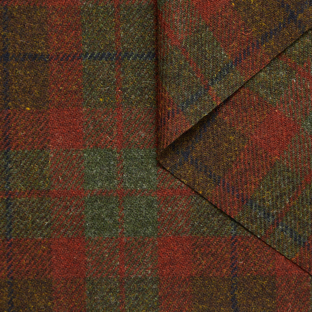 T24Q06550 | Tartan Laine Vierge Ignifugée