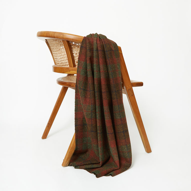T24Q06550 | Tartan Laine Vierge Ignifugée - vue 2