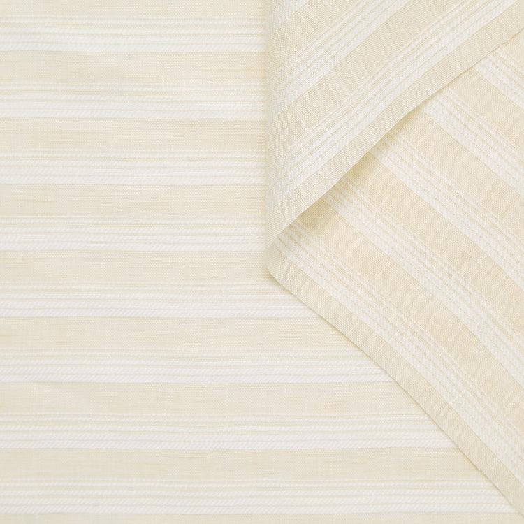 T24S11145 | Voile à Rayures Variées en Lin - vue 1