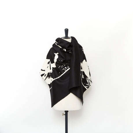 Panneaux en Laine & Cachemire Fleuris de 108cm x 108cm