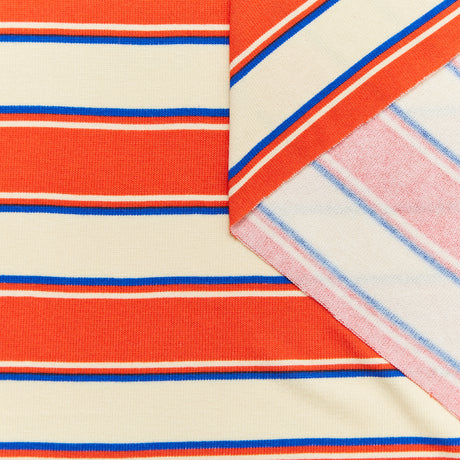 T24V07290 | Jersey de Viscose Rayé