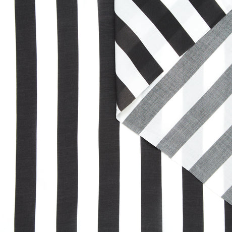 T24Y09616 | Voile à Rayure en Viscose