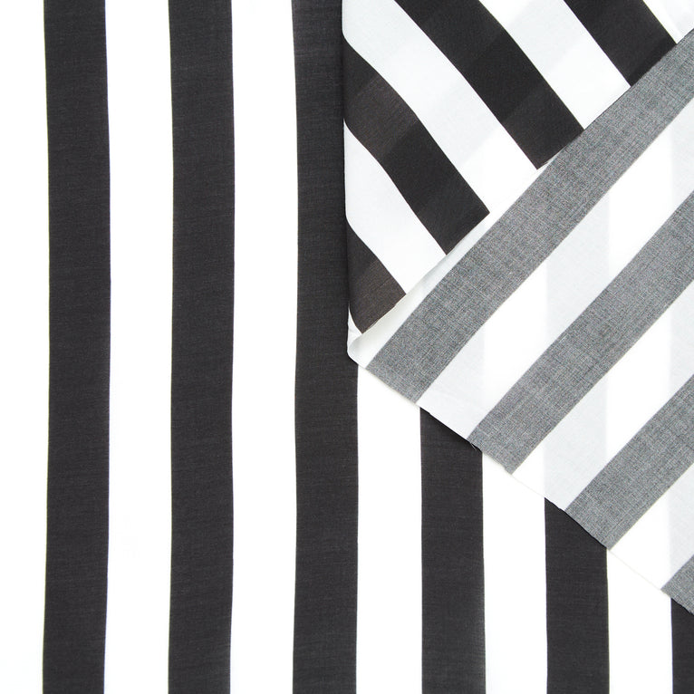 T24Y09616 | Voile à Rayure en Viscose - vue 1