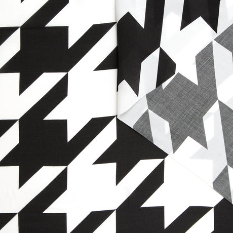 T24Y09624 | Voile Pied de Poule en Viscose
