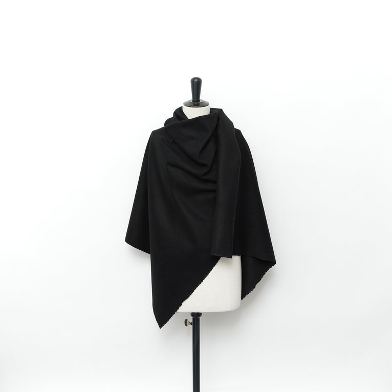 T24Y09631 | Double Face Felted Wool Drap - view 3