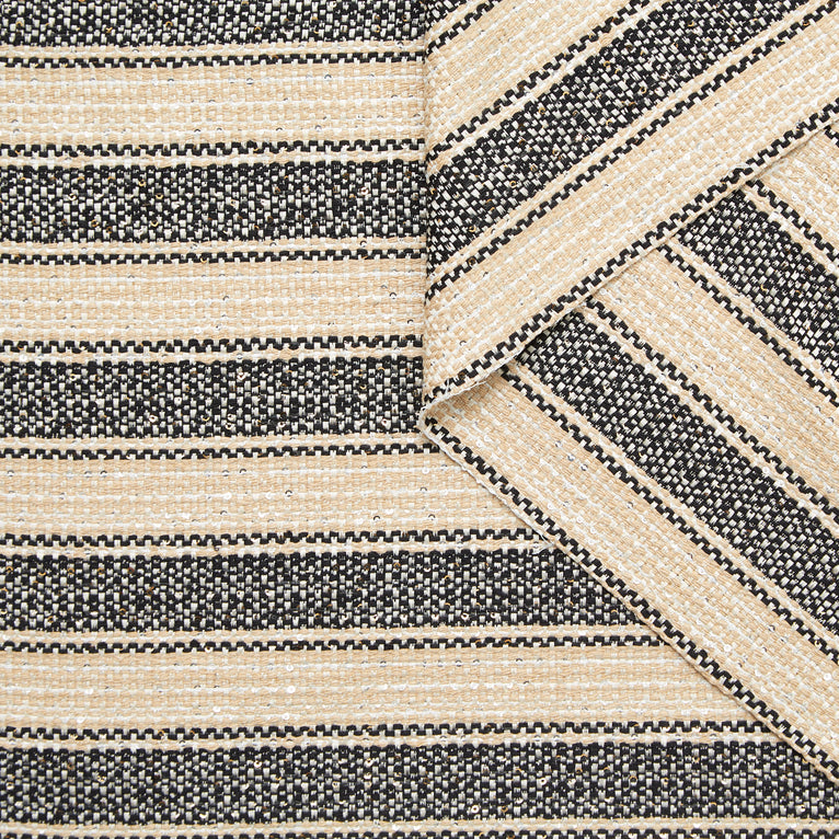 T24Y09639 | Tweed Rayé Scintillant - vue 1