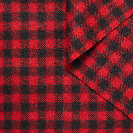 T25A12291 | Drap à Carreaux en Laine Vierge et Mohair