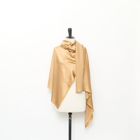  Crêpe envers Satin en Soie
