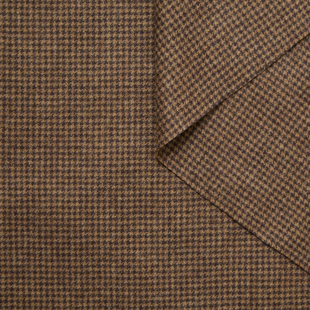 T25A12330 | Flanelle en Laine et Cachemire Pied-de-Poule