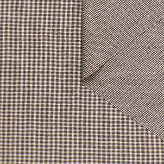 T25A12348 | Micro Houndstooth Wool & Silk Suiting