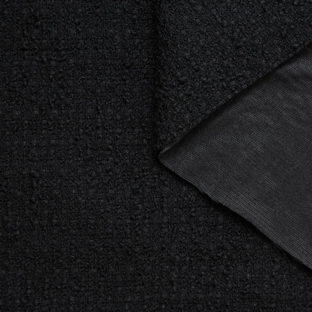 T25A12369 | Tweed Thermocollé Bouclé en Laine Vierge et Lurex