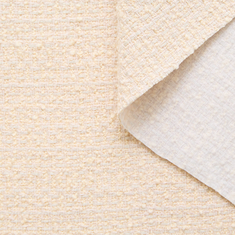 T25A13484 | Tweed de Laine Vierge Bouclé Thermocollé - vue 2