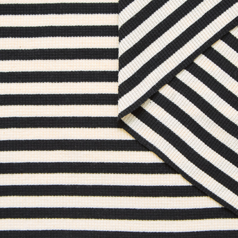 T25A14681 | Jersey Côtelé Rayé en Cotton - vue 1