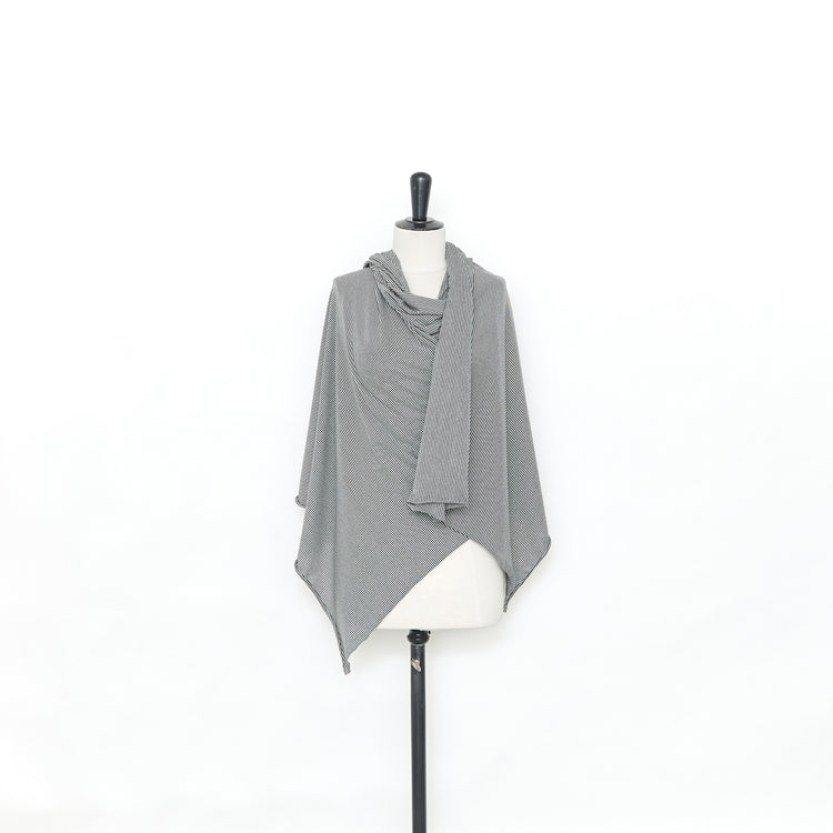 T25A14690 | Striped Cotton &amp; Viscose Jersey - view 2
