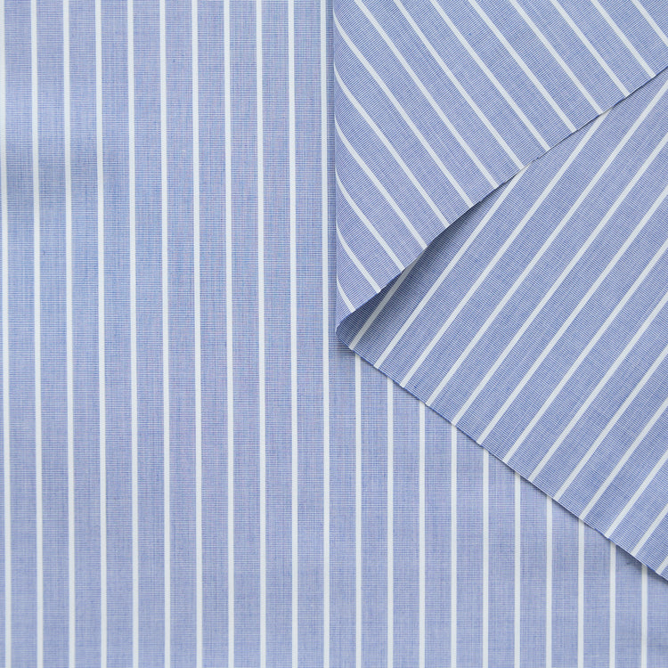 T25A14691 | Chambray de Coton Rayé - vue 1
