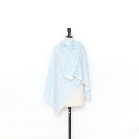  Striped Cotton & Cashmere Twill BCI