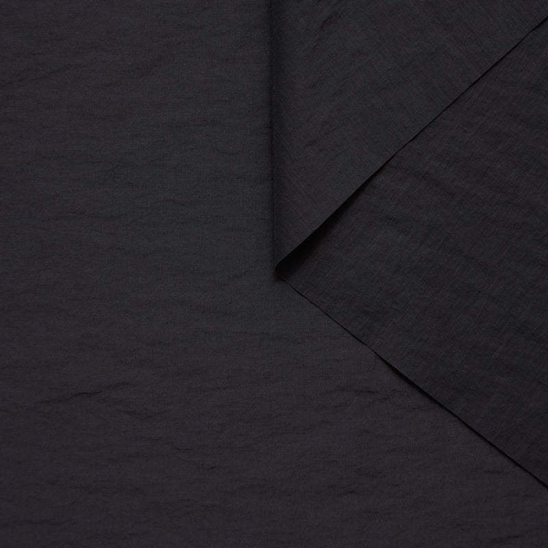 T25B13500 | Popeline Froissée Déperlante en Coton BCI