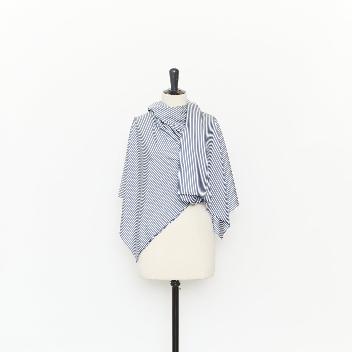 T25B14446 | Popeline  à Rayures Bâton en Coton