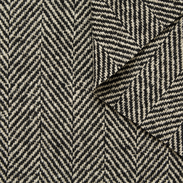 T25B14480 | Wool Herringbone Tweed