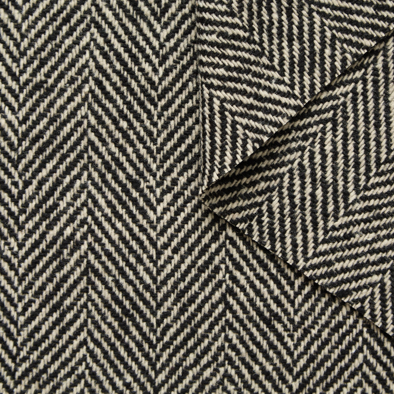T25B14480 | Tweed à Chevrons en Laine
