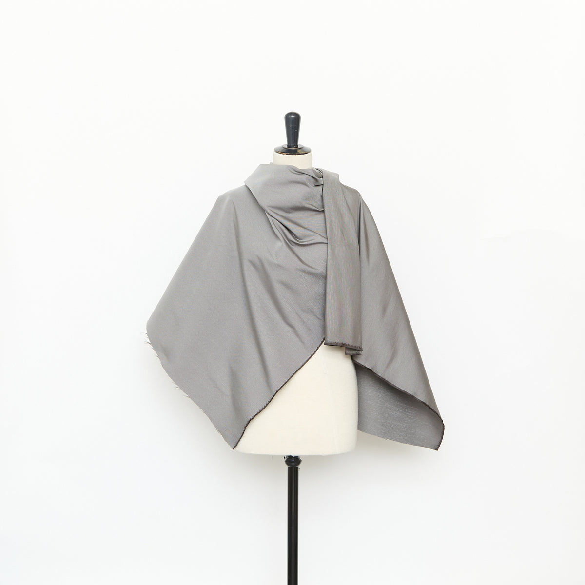 T25B14585 | Micro Check Shantung