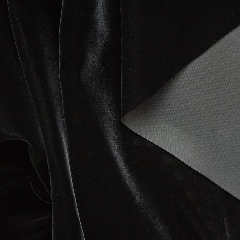 T25B14618 | Viscose &amp; Cupro Velvet - view 1