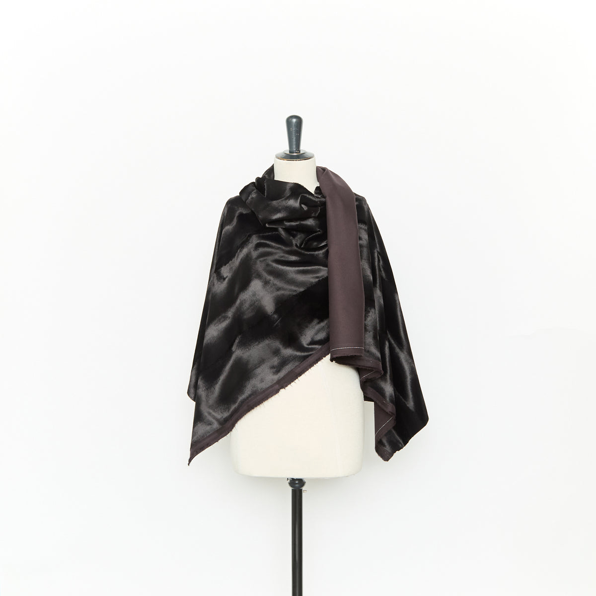 T25D14756 | Velours à Poils Longs en Coton et Viscose