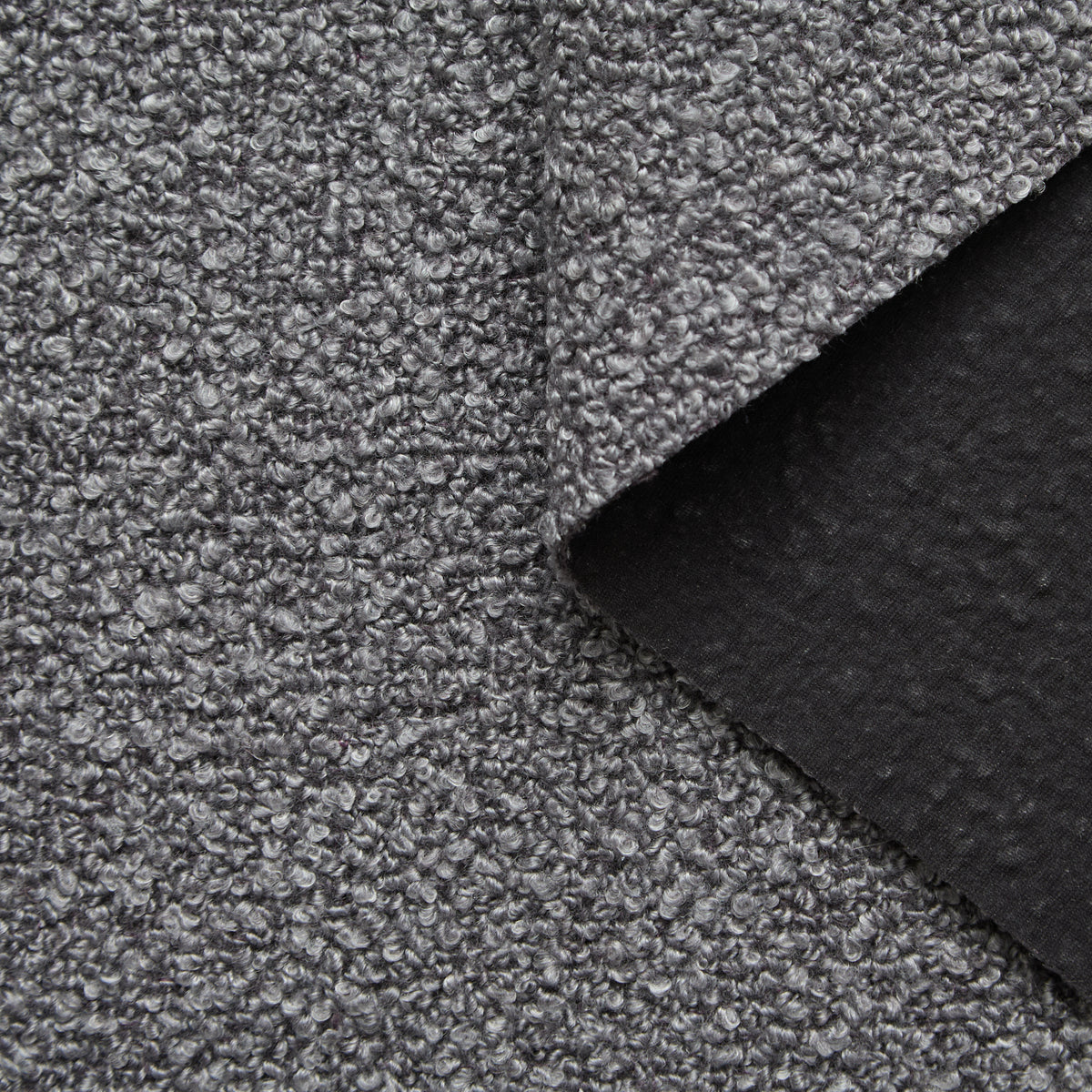 T25D14777 | Drap Contrecollé et Bouclé en Laine Vierge