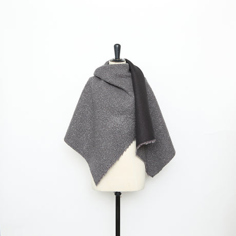  Drap Contrecollé et Bouclé en Laine Vierge