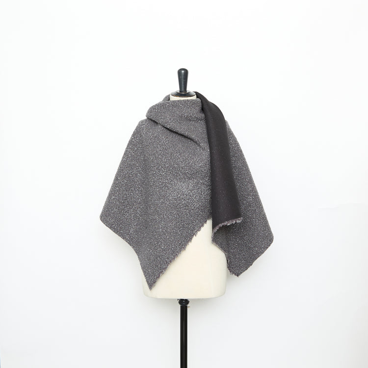 T25D14777 | Fused Bouclé Virgin Wool Drap - view 2