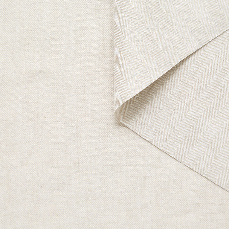 T25F14403 | Toile Bicolore à Chevrons en Lin - vue 1